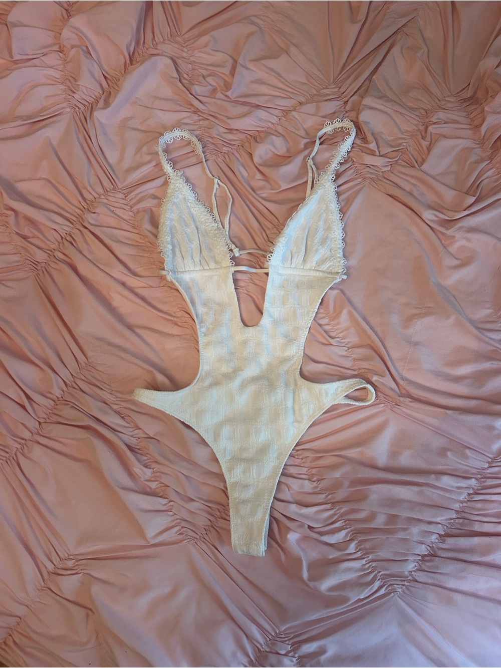 Edikted white bodysuit